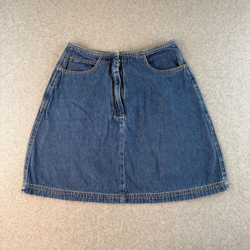 GH Bass & Co. Denim Skirt Vintage/Retro 90s Size XS/S Coquette Schoolgirl Core